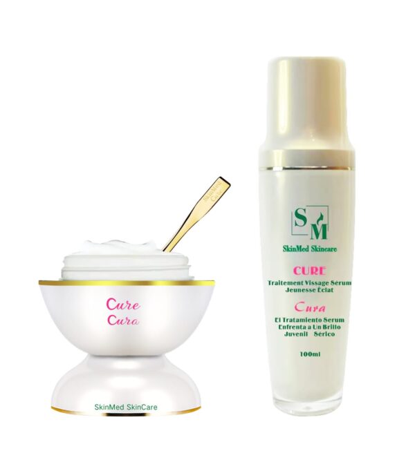 CURE! Face cream and serum set $419